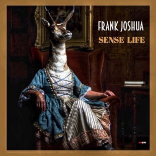 Album Cover: A deer-headed person sitting in an antique room wearing a medieval dress.